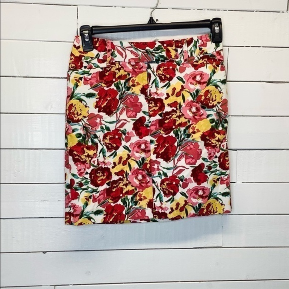 Loft Floral Skirt